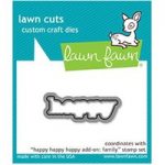 Lawn Fawn Stamp Set Happy Happy Happy Add-On: Family Set of 22 | 3in x 4in