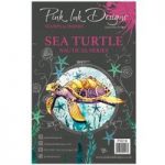 Pink Ink Designs A5 Clear Stamp Set Sea Turtle | Set of 10