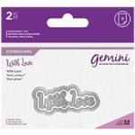 Gemini Die Set Expressions With Love | Set of 2