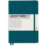Leuchtturm1917 Pacific Green A5 Hardcover Medium Notebook | Ruled
