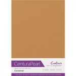 Crafter’s Companion Centura Pearl Printable A4 Card Caramel | 10 sheets