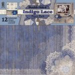 Hot Off The Press – Indigo Lace Papers 12in x 12in Double Sided Paper Pad