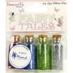 Dovecraft Premium Fairy Tales Fairy Dust Glitter Pots 15g | Set of 4
