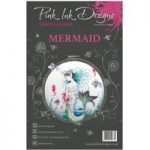 Pink Ink Designs A5 Stamp Set Mermaid | Set of 8
