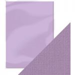 Craft Perfect by Tonic Studios A4 Weave Textured Card Mauve Purple | Pack of 10