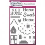 Creative Stamps A6 Stamp Set Home Sweet Home Set of 28 | Cross Stitch Collection