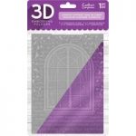 Crafter’s Companion 3D Embossing Folder 5in x 7in – Country Cottage