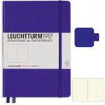 Leuchtturm1917 Purple Medium Notebook & Pen Loop Bundle | Dotted