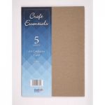 Craft UK Essentials A4 Card Corduroy | 5 pack