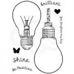 Woodware Clear Stamp Set Fill Me Lightbulb