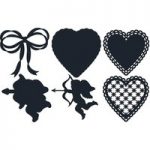 Paper Boutique Die Set Secret Romance Embellishments | Set of 6