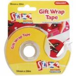 Stix2 Permanent Gift Wrap Tape Single Roll 19mm x 20m