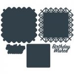 Paper Boutique Die Set Birthday Wishes | Set of 5