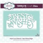 Creative Expressions Die Best Wishes Edger | Paper Cuts Collection