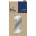 Papermania Bare Basics Metal Letters – Z Silver