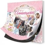 Hunkydory 5in x 5in Paper Pad The Square Little Book of Anniversaries | 150 Pages