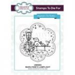 Sue Wilson Pre Cut Stamp Marilynne’s Lamplight