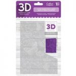 Crafter’s Companion 3D Embossing Folder In the Garden | 5in x 7in