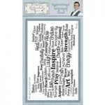 Creative Expressions Sentimentally Yours by Phill Martin Inspirational Sentiment Cloud Rubber Stamp