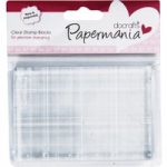 Papermania Clear Stamp Block 2.75in x 4in