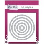 Creative Postage Stamp Nesting Die Set Circle | Set of 5