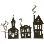 Sizzix Thinlits Die Set Ghost Town Set of 5 by Tim Holtz