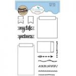 Elizabeth Craft Designs Stamp Set Planner Essentials My Life | Set of 14