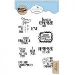 Elizabeth Craft Designs Stamp Set Planner Essentials Remember | Set of 10