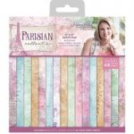 Crafter’s Companion Sara Signature Collection Paper Pad 6in x 6in 48 Sheets | Parisian
