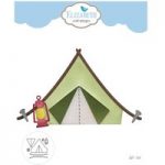 Elizabeth Craft Designs Die Set Tent Set of 7 | Adventure Animals