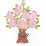 Joanna Sheen Signature Dies Tied Bunch of Roses | 54mm x 77mm
