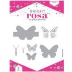 Bright Rosa Die Set Butterfly Band | Set of 7