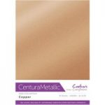 Crafter’s Companion Centura Metallic A4 Card – Copper (10 sheets)