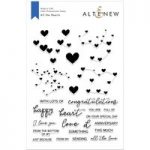 Altenew Stamp Set All the Hearts | Set of 24