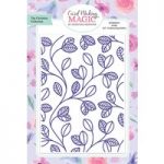 Card Making Magic Embossing Folder Leafy 5in x 7in by Christina Griffiths
