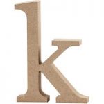 Creativ MDF Letter Lowercase K 12.7cm x 2cm
