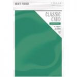 Craft Perfect A4 Classic Card Weave Textured Spearmint Green | Pack of 10