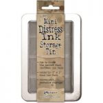 Ranger Mini Distress Ink Pad Storage Tin by Tim Holtz | Stores 12 Ink Pads
