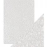 Craft Perfect by Tonic Studios Hand Crafted Cotton Papers Snowdrop Meadow | Pack of 5