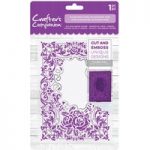 Crafter’s Companion 5in x 7in Cut & Emboss Folder – Blossoming Rose