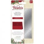 Crafter’s Companion Nature’s Garden Die Set Snow Flurry Set of 2 | Poinsettia Perfection
