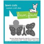 Lawn Fawn Die Set Reveal Wheel Butterfly Add-On Set of 3 | Lawn Cuts