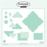 Simply Made Crafts Die Set Medium Envelope Set of 14 | Special Occasions Collection