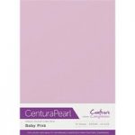 Crafter’s Companion Centura Pearl Printable A4 Card Baby Pink | 10 sheets