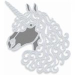 Sweet Dixie Fantasy Collection Die Unicorn Head