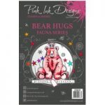 Pink Ink Designs A5 Clear Stamp Set Bear Hugs | Set of 16