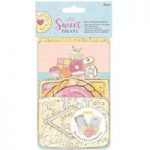 Papermania Die-Cut Shaped Notelets 6 Pieces | Sweet Treats