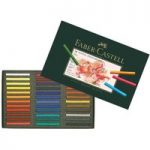 Faber Castell Polychromos Artists’ Pastel Crayon Set | Box of 36