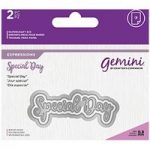 Gemini Die Set Expressions Special Day Sentiment | Set of 2