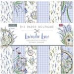 Paper Boutique 8in x 8in Decorative Paper Pad 160gsm 36 Sheets | Lavender Lane